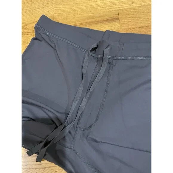 Alo Women's Gray Drawstring Waist Leggings Pants X-Large XL - Picture 3 of 10
